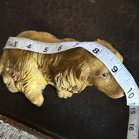 Vintage George Good Golden Retriever Resin 80's Made in Taiwan - Picture 4 of 7